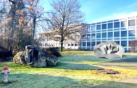 Wettbewerb Kunst am Bau an der Kanti Reussbühl - Siegerprojekt von Christian Kathriner und Sebastian Uzni