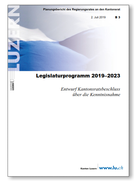 B3 - Legislaturprogramm 2019-2023