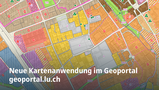 Neue Kartenanwendung im Geoportal