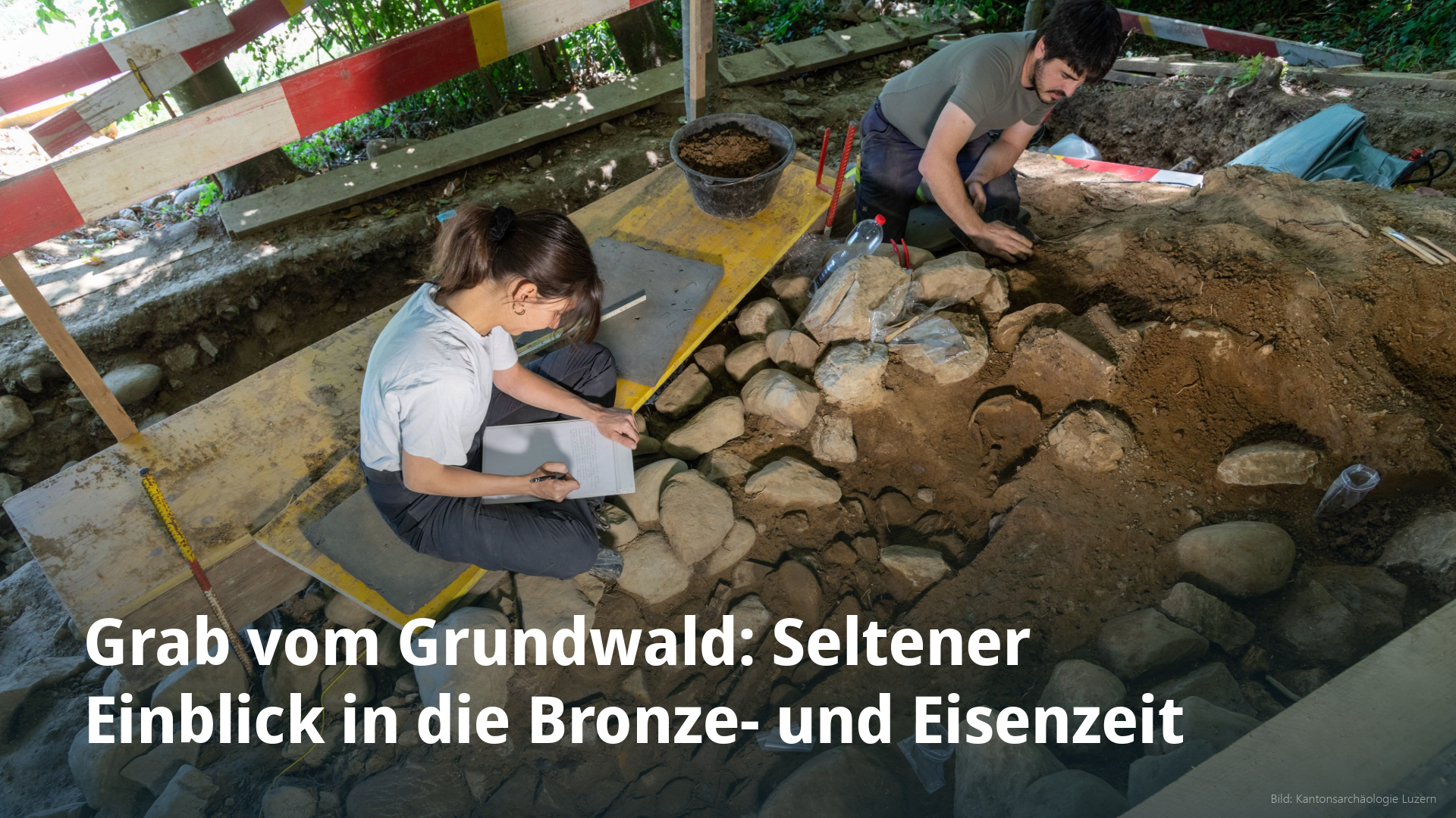 Grab vom Grundwald: Seltener Einblick in die Bronze- und Eisenzeit