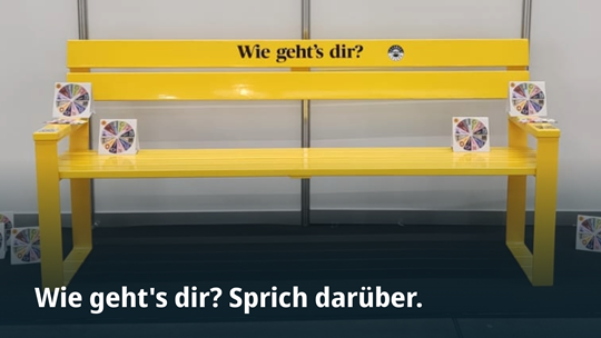 Wie geht's Dir? Sprich darüber.