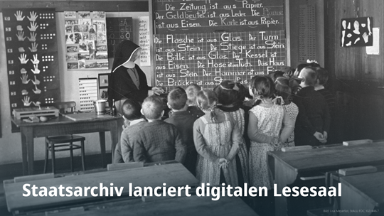 Staatsarchiv Luzern lanciert digitalen Lesesaal