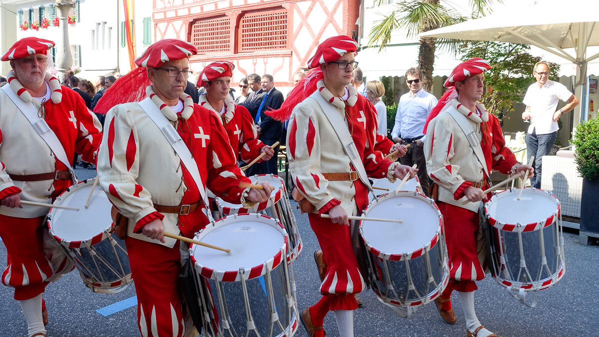 Einzug der Tambouren