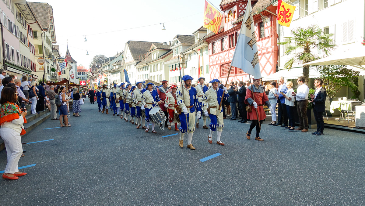 Tambouren beim Einzug