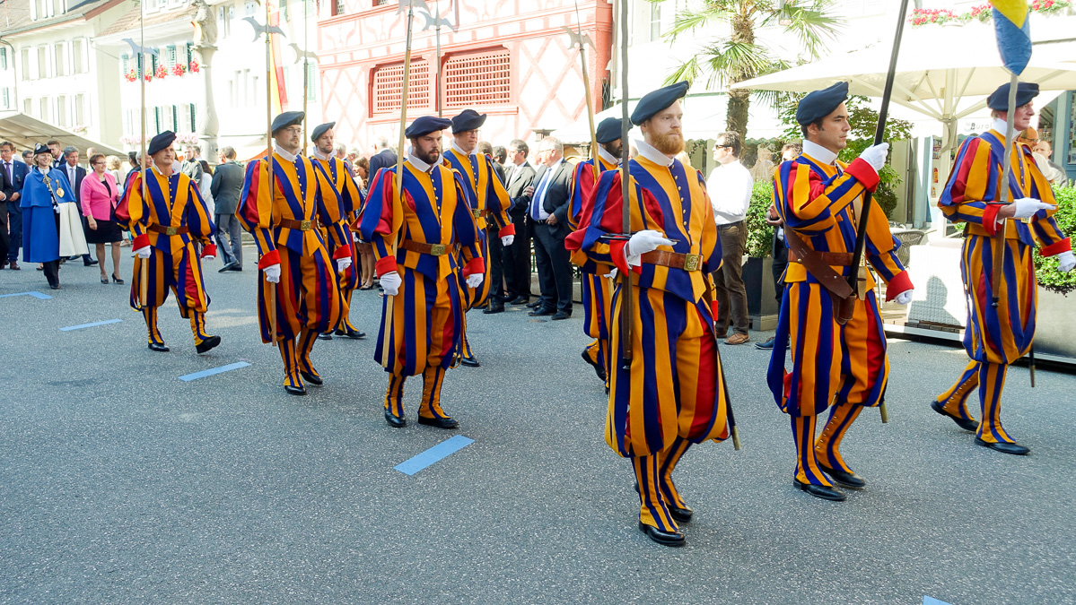 Die ehemaligen päpstlichen Schweizergardisten