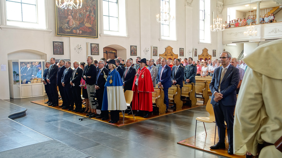 Beim Singen des Schweizerpsalms