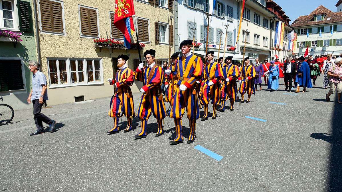 Auszug aus der Kirche