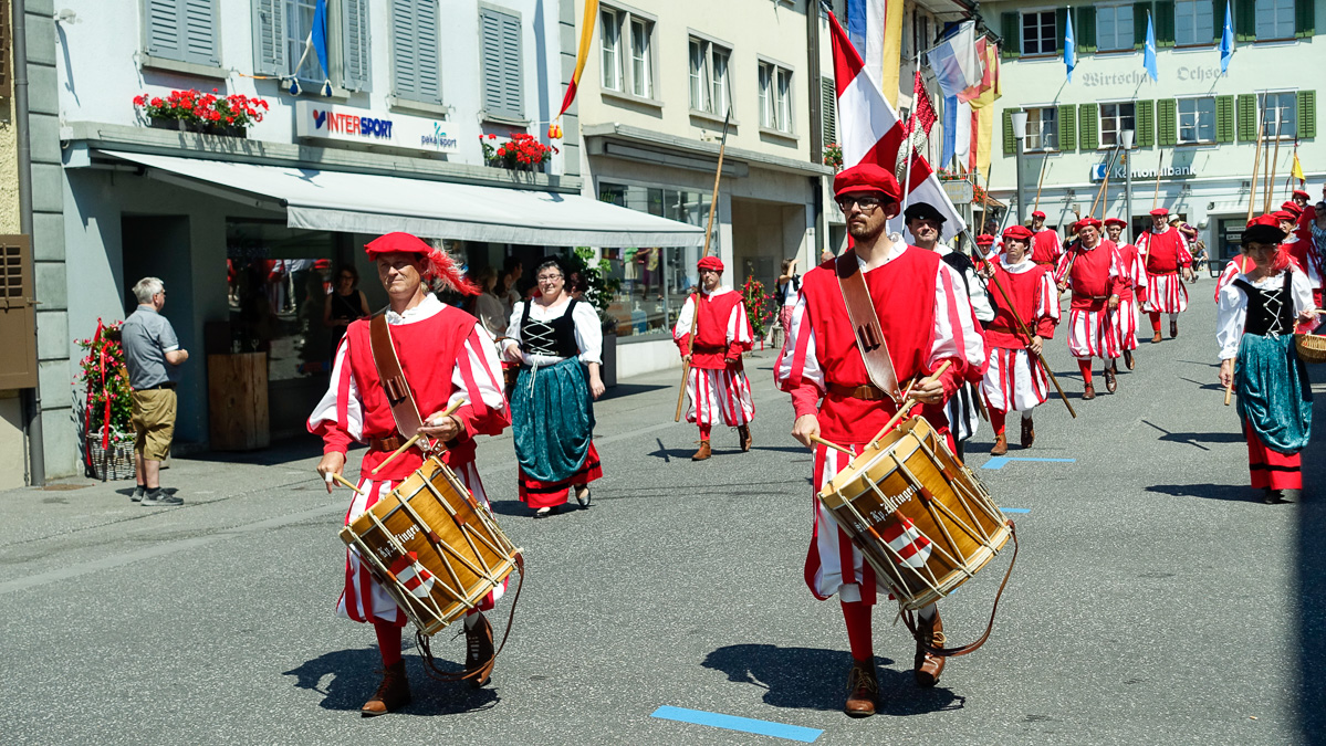 Auszug aus der Kirche