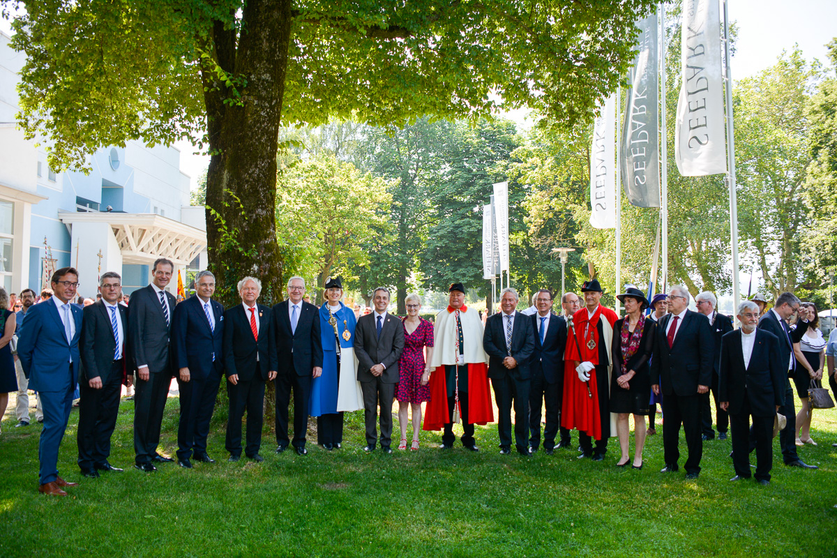 Gruppenfoto mit Bundesrat Ignazio Cassis