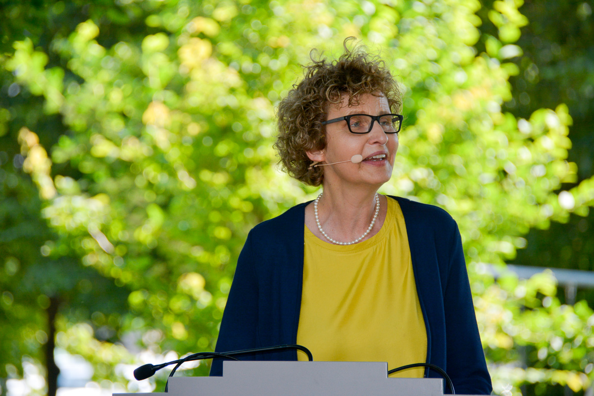 Erna Bieri-Hunkeler, Stadtpräsidentin der Gastgemeinde Willisau