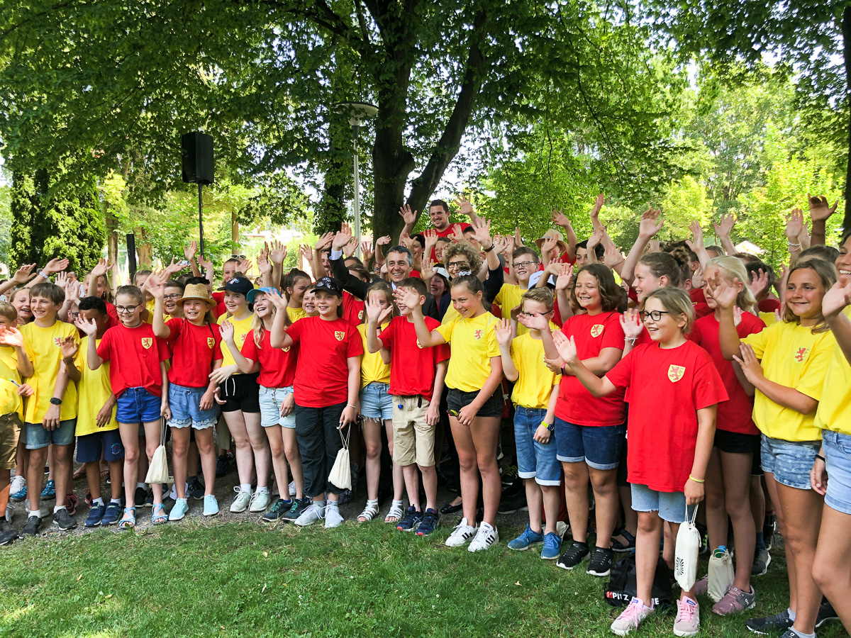 Gruppenbild mit Bundesrat Ignazio Cassis